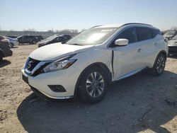 Salvage cars for sale at Kansas City, KS auction: 2015 Nissan Murano S