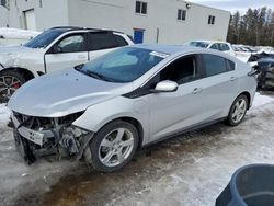 Chevrolet salvage cars for sale: 2018 Chevrolet Volt LT