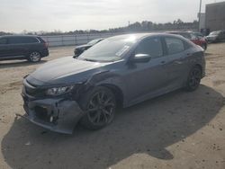 Honda salvage cars for sale: 2018 Honda Civic Sport