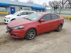 Salvage cars for sale at Wichita, KS auction: 2014 Dodge Dart SXT