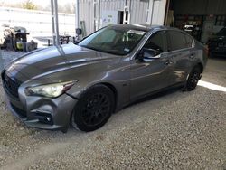 Salvage cars for sale at Rogersville, MO auction: 2017 Infiniti Q50 Premium