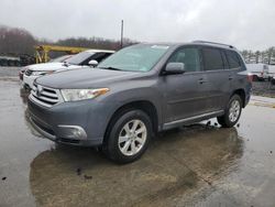 Toyota Highlander Base salvage cars for sale: 2012 Toyota Highlander Base