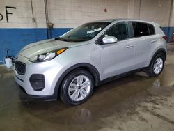 Salvage cars for sale at Woodhaven, MI auction: 2019 KIA Sportage LX