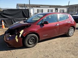 Salvage cars for sale from Copart Laurel, MD: 2017 Nissan Leaf S