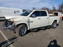 Salvage trucks for sale at Brookhaven, NY auction: 2017 Dodge 1500 Laramie