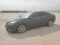 Salvage cars for sale at Andrews, TX auction: 2015 Chevrolet Malibu LTZ