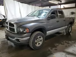 Salvage trucks for sale at Ebensburg, PA auction: 2003 Dodge RAM 1500 ST