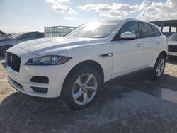 Salvage cars for sale at West Palm Beach, FL auction: 2018 Jaguar F-PACE Premium