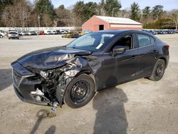 Salvage cars for sale at Mendon, MA auction: 2016 Mazda 3 Touring