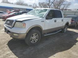 Salvage cars for sale at Wichita, KS auction: 2004 Ford F150 Supercrew