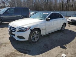 Salvage cars for sale at Glassboro, NJ auction: 2015 Mercedes-Benz C 300 4matic