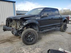 Salvage cars for sale at Tulsa, OK auction: 2017 Ford F150 Supercrew