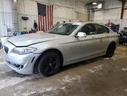 Salvage cars for sale at Mcfarland, WI auction: 2011 BMW 528 I