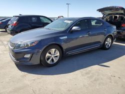 Salvage cars for sale at Wilmer, TX auction: 2015 KIA Optima Hybrid