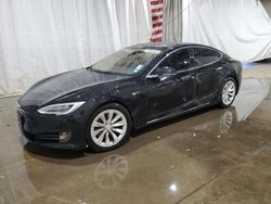 Salvage cars for sale at Central Square, NY auction: 2018 Tesla Model S