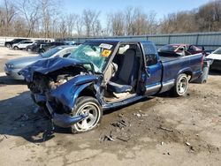 Salvage cars for sale at Ellwood City, PA auction: 2001 Chevrolet S Truck S10