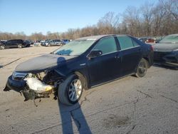 Salvage cars for sale at Ellwood City, PA auction: 2012 Toyota Camry Hybrid