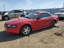 Carros salvage a la venta en subasta: 2001 Ford Mustang