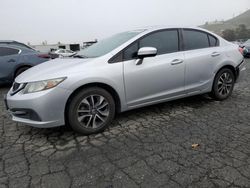 Salvage cars for sale at Colton, CA auction: 2014 Honda Civic EX