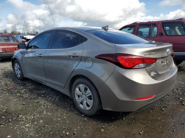 2016 Hyundai Elantra SE