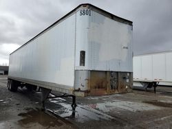 Salvage trucks for sale at Portland, MI auction: 1983 Trailmobile 1983 Trailmobile DRY Van Trailer