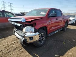 Salvage cars for sale at Elgin, IL auction: 2017 Toyota Tundra Crewmax SR5