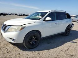 Nissan salvage cars for sale: 2016 Nissan Pathfinder S