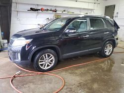 Salvage cars for sale at Chicago Heights, IL auction: 2015 KIA Sorento LX