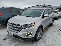 Salvage cars for sale at Central Square, NY auction: 2016 Ford Edge Titanium