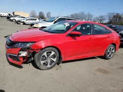 Salvage cars for sale at Moraine, OH auction: 2019 Honda Civic LX