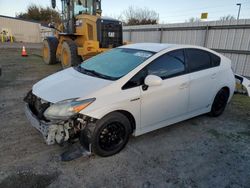 Salvage cars for sale at Sacramento, CA auction: 2012 Toyota Prius