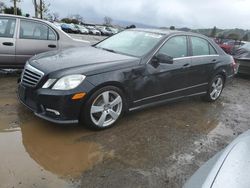 Salvage cars for sale at San Martin, CA auction: 2011 Mercedes-Benz E 350