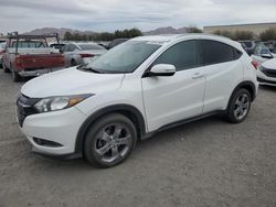 Salvage cars for sale at Las Vegas, NV auction: 2016 Honda HR-V EXL