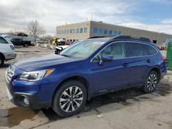 Carros salvage sin ofertas aún a la venta en subasta: 2017 Subaru Outback 2.5I Limited