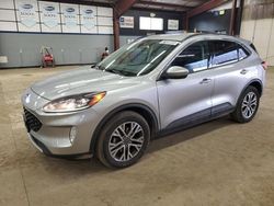 Salvage cars for sale at East Granby, CT auction: 2021 Ford Escape SEL