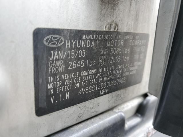 2003 Hyundai Santa FE GLS