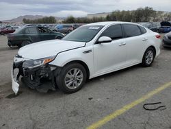 Salvage cars for sale at Las Vegas, NV auction: 2017 KIA Optima LX