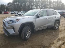 Salvage cars for sale at North Billerica, MA auction: 2019 Toyota Rav4 Limited