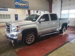 Salvage cars for sale at Angola, NY auction: 2018 GMC Sierra K1500 SLT