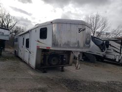 Salvage trucks for sale at Cicero, IN auction: 2009 Bison Horse Trailer