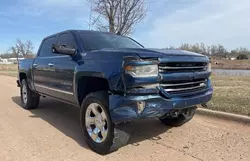 Salvage trucks for sale at Oklahoma City, OK auction: 2016 Chevrolet Silverado K1500 LTZ