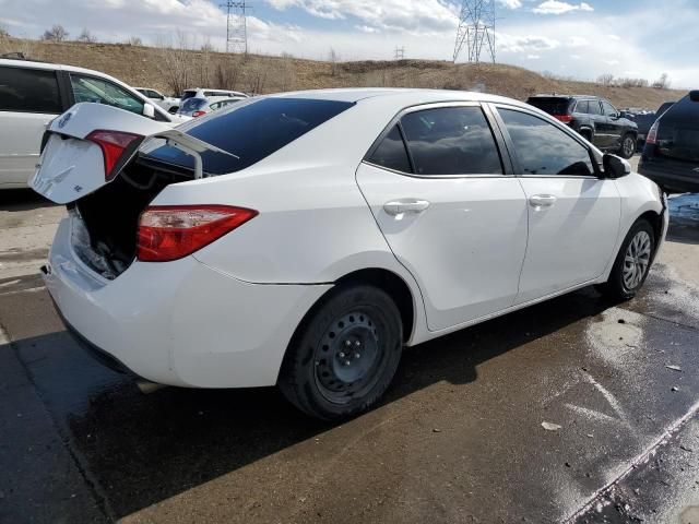 2018 Toyota Corolla L