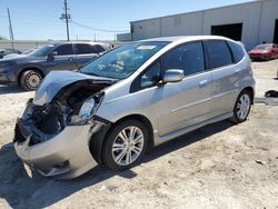 Salvage cars for sale at Jacksonville, FL auction: 2009 Honda FIT Sport