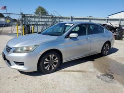 Salvage cars for sale at Florence, MS auction: 2013 Honda Accord LX