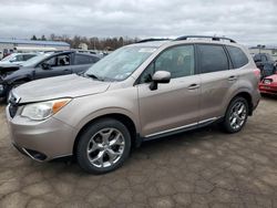 Salvage cars for sale at Pennsburg, PA auction: 2015 Subaru Forester 2.5I Touring