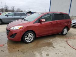 Mazda 5 Sport salvage cars for sale: 2015 Mazda 5 Sport