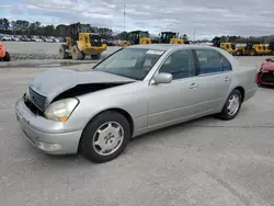 Salvage cars for sale at Dunn, NC auction: 2001 Lexus LS 430