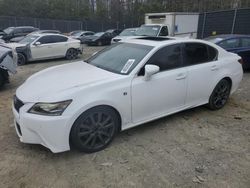 Salvage cars for sale at Waldorf, MD auction: 2015 Lexus GS 350