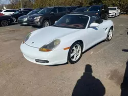 Salvage cars for sale at East Granby, CT auction: 1998 Porsche Boxster