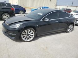 Salvage cars for sale at Haslet, TX auction: 2018 Tesla Model 3